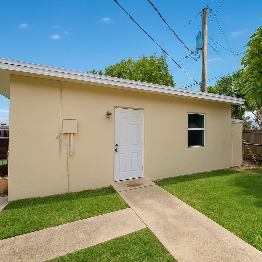 studio apartment available with a separate kitchen and bathroom. Water is included in the rent. The unit offers a cozy layout, perfect for easy living. Located in a convenient area with street parking available. Ideal for someone seeking a simple and affordable place to call home.