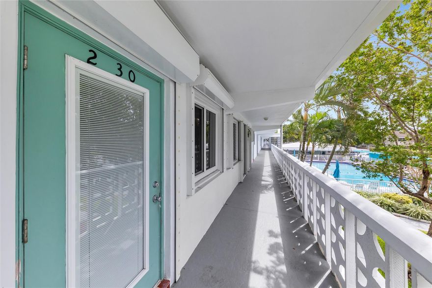 A true tropical oasis tucked away in Lighthouse Point. This 1 bed/1bath units features an open & bright living area
with tile flooring throughout, access to a large screened patio & great storage. Unit has Hurricane impact windows
& doors. Bedroom has a walk in closet & tropical views. Newer A/C & water heater, new roof, just pasted the 40
year inspection, & reserves are in place. Community has heated pool, pickleball court, Clubhouse, outdoor
kitchen/BQ area, picnic tables, car wash, & on site laundry. Association Fees include water & cable. Can rent 1x in
lifetime of ownership, Cash only, no land lease. All ages welcome! Community is a Co-Op with NO land lease.