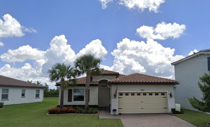 Welcome to this beautifully maintained home located in the desirable Copper Creek community in Port St. Lucie. This inviting residence offers a modern layout designed for comfortable living, featuring spacious interiors, abundant natural light, and thoughtful finishes throughout.  Step inside to discover an open-concept living and dining area that flows seamlessly into a well-appointed kitchen with ample cabinetry and counter space—perfect for everyday living and entertaining. The generously sized bedrooms provide comfortable retreats, while the primary suite offers privacy and convenience with its own en-suite bathroom and walk-in closet. Enjoy relaxing outdoors in the backyard, with plenty of space for gatherings, gardening, or simply soaking up the Florida sunshine. Located within the sought-after Copper Creek neighborhood, residents enjoy access to community amenities and a convenient location near shopping, dining, parks, and major roadways, making commuting throughout Port St. Lucie and the surrounding areas simple and convenient.  This home offers the perfect blend of comfort, convenience, and community—don't miss your opportunity to make it yours!