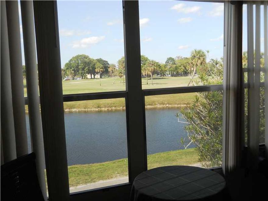 GREAT VIEW OF GOLF COURSE ON SECOND FLOOR IN ELEVATOR BUILDING. CLEAN AND READY FOR MOVE IN. FURNITURE NEG. UPDATED KITCHEN COUNTER AND APPLIANCES. UPDATE GUEST AND MASTER BATHS. ENCLOSE PATIO AND WASHER DRYER ON SAME FLOOR AS UNIT. DON'T LET THIS PASS YO U BY!