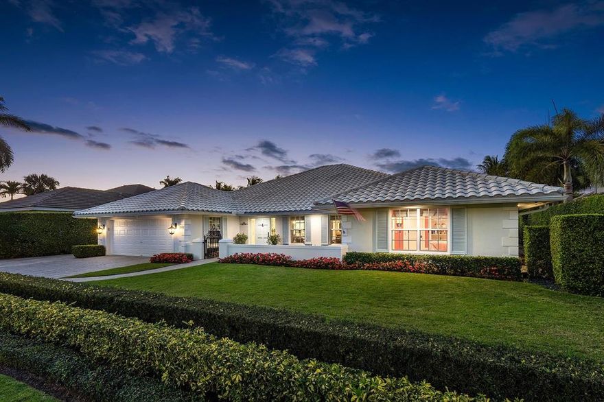 Escape to your own private oasis at 369 South Maya Palm Drive, located on a desirable street within Royal Palm Yacht & Country Club, this stunningly renovated single-story tropical retreat features 3 bedrooms plus den, new wood floors, and designer finishes. Recently upgraded with a newer roof (2015), custom moldings and trim, and designer wall coverings, this home is sure to impress. The backyard is a true paradise with a beach entrance, heated pool, an elevated spa, and a summer kitchen with a built-in BBQ. Relax and entertain year-round in the beautiful summer room with a fully-retractable screen enclosure and cozy fireplace while taking in the tropical landscaping. The home also features a speaker system with iPad control. Don't miss this chance to own this exceptional property.