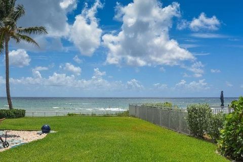 A home in Hillsboro Beach