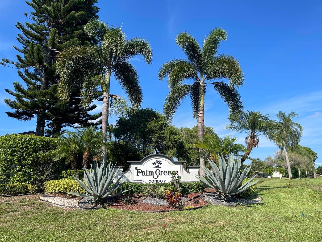Immaculate first floor, 2 bedroom & 2 bathroom, corner unit. Spacious patio & Florida room offer tropical views & tons of outdoor space! Recently renovated with marble floors throughout, new kitchen & appliances, modern bathrooms, high ceilings & located just a few yards from the club house amenities & restaurant! Located just a few miles from our pristine beaches and trendy downtown. Active 55+ community w/ 5 star amenities! Heated pool, restaurant, shuffleboard, pickleball, tennis courts, fitness center & walking trails. Live like you're on Vacation! Don't miss this incredible opportunity to embrace the carefree lifestyle you've been dreaming about! Also available for sale!