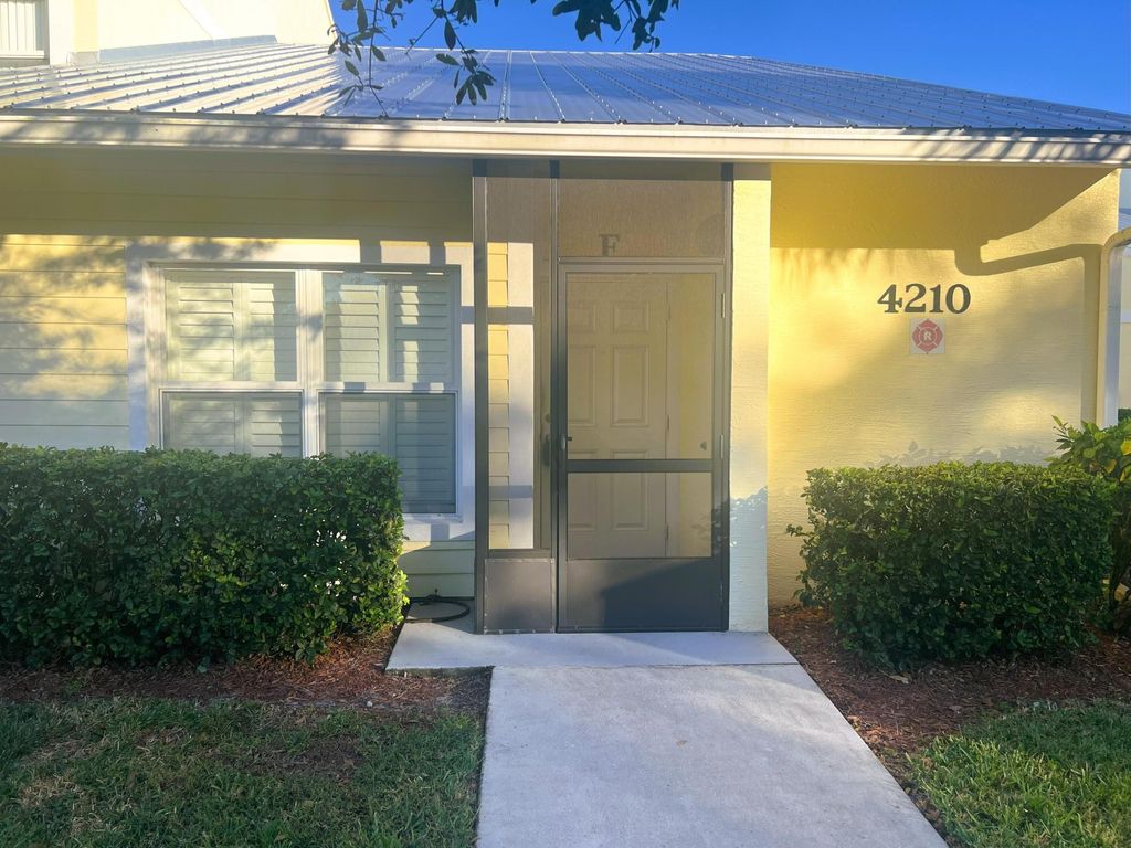 Photo of 4210 Gator Trace Avenue #F, Fort Pierce, FL 34982 (MLS # R11041798)