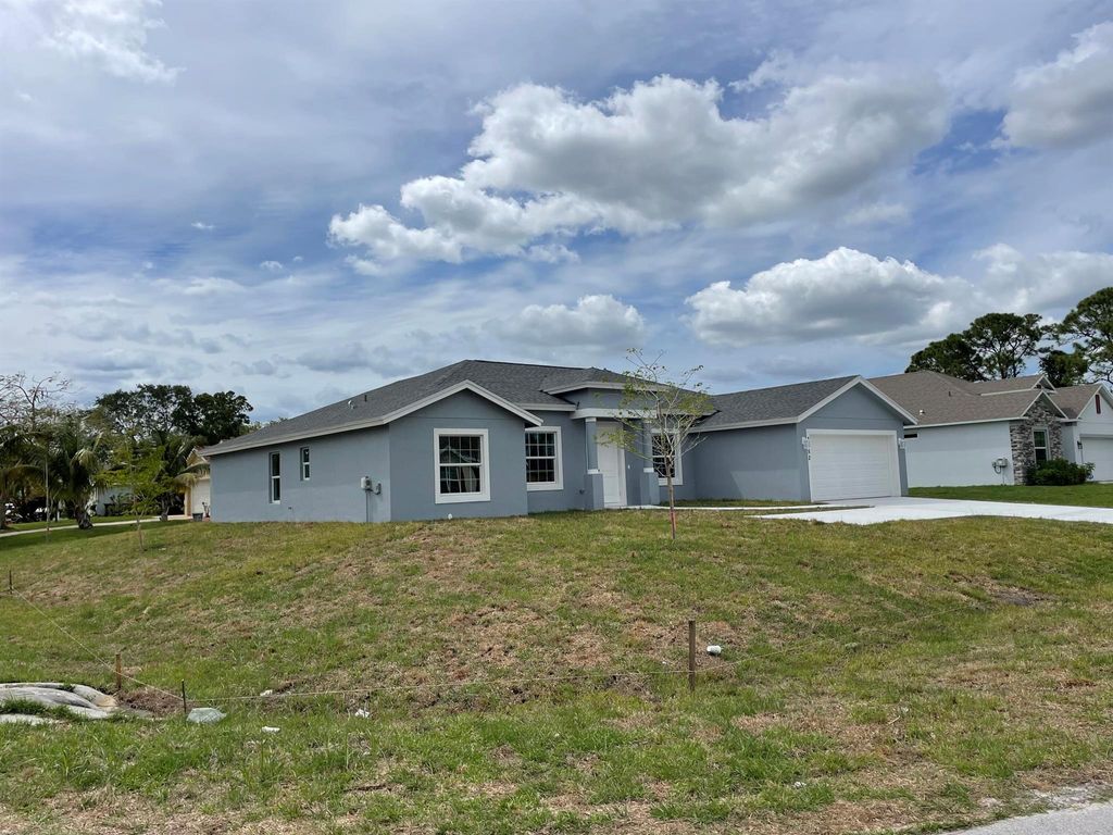 Photo of 3252 SW Collings Drive, Port St Lucie, FL 34953 (MLS # R10864533)