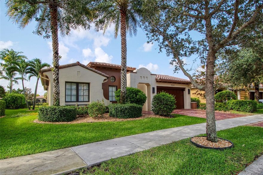 Discover this Parkland Golf waterfront gem! Absolutely stunning remodeled home features new kitchen with top of the line appliances, new master bath, full house generator with buried 500 gallon propane tank, plantation shutters, remote activated phantom screens, new floors, exterior lighting upgrade, freshly painted and so much more!  The fenced backyard offers endless possibilities, has been landscaped beautifully and offers space for a pool. This home offers a perfect blend of comfort & elegance, inviting you to immerse yourself in the country club lifestyle!!  PGCC amenities include golf, pickle, tennis, kids center, tiki bar, resort pool, gym & restaurant! SPORTS MEMBERSHIP: $479.80 mth | Cap Cont: $5,000 | HOA  $1,172.60 quarterly | Cap Cont: $1,750..  *Showings start 7/31 @ noon*