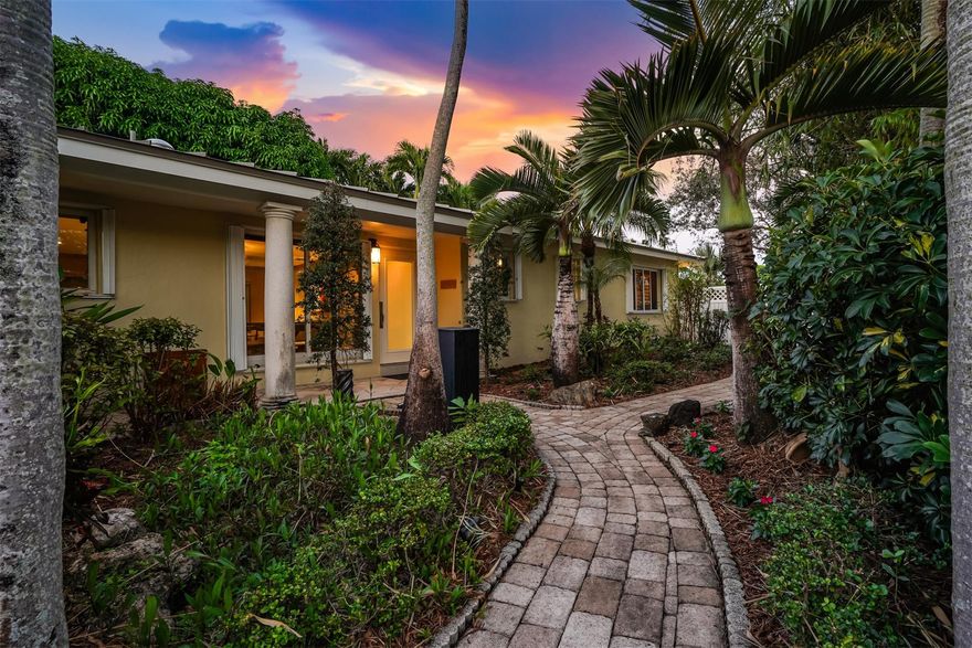 Beautiful 3 bedroom 2 bath home in the sought-after community of Poinsettia Heights in Ft Lauderdale. This home is situated on an oversized lot 85’x120’.  Metal roof installed in 2020!  New A/C 2021! Updated sewer line 2017! You’ll love the bright and open floorplan. Wood Cabinets and Stainless Appliances. Additional room off the living area can be used as sitting area or office.  Restored Terrazzo flooring in bedrooms. Tranquil backyard with lush landscaping and deck/patio areas with two electric awnings. Oversized 2 car garage plus laundry/storage area. Walking distance to Federal Hwy Shops and restaurants, Gateway Plaza and Theater. Less than 2 Miles to Ft Lauderdale Beach, Less than 1.5 Miles to Galleria Mall. 1.5 Miles to Holiday Park. 2 Miles to Las Olas Blvd Shops and Night Life.