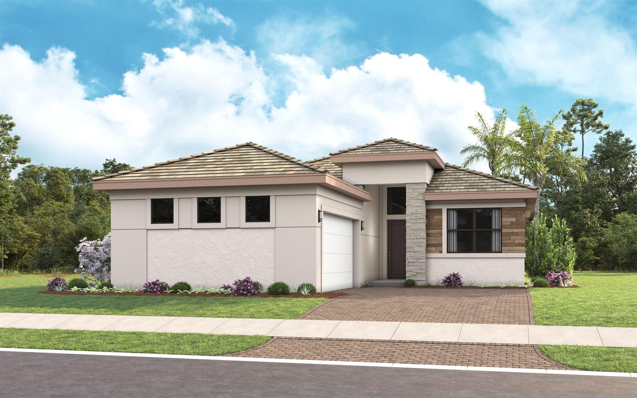 **New Construction Move-In-Ready** Model photos used for reference. This brand-new Lila floorplan built by Kolter Homes is located on a private homesite with a view overlooking a natural preserve. Within the gated community of L'Ambiance at Avenir, this home includes 3 bedrooms and 3 bathrooms, and a 3-car garage. The home also includes a 16' wide by 10' tall sliding glass door, and an extended owners bathroom shower. There is a gas stub out for a future pool heater and the home includes spray foam insulation. The kitchen includes a quartz island with a 3'' thick edge and second tier upper cabinets. The backyard offers ample room to build a custom pool.