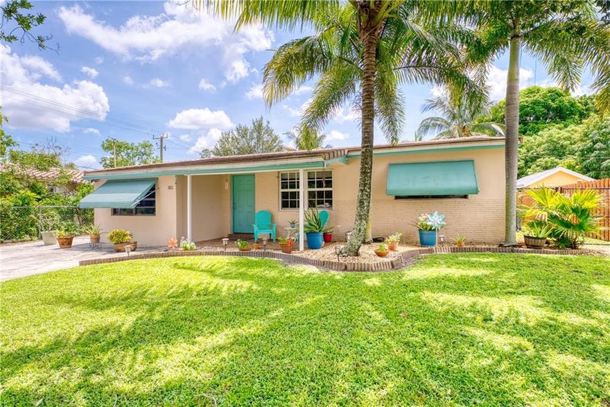 BEAUTIFUL 3/2 HOME IN HOLLYWOOD FL.  WITH LOTS OF ROOM ON THE SIDE TO POSSIBLY CARS TRAILERS ECT.  THIS HOME FEATURES A NEWER TILE ROOF HUGE MASTER BEDROOM, SPACIOUS KITCHEN WITH SLIDING GLASS DOORS THAT LEAD OUT TO THE COVERED PATIO AND AMAZING BACKYARD WITH PLENTY OF SPACE FOR A POSSIBLE POOL. WATER HEATER 7 AC 5 YEARS OLD AS PER SELLER. THIS PROPERTY IS DESIRABLY LOCATED NEAR SHOPPING MALLS, RESTAURANTS, PARKS, TURNPIKE AND EVEN MINUTES FROM THE BEACH. TRULY A MUST SEE.