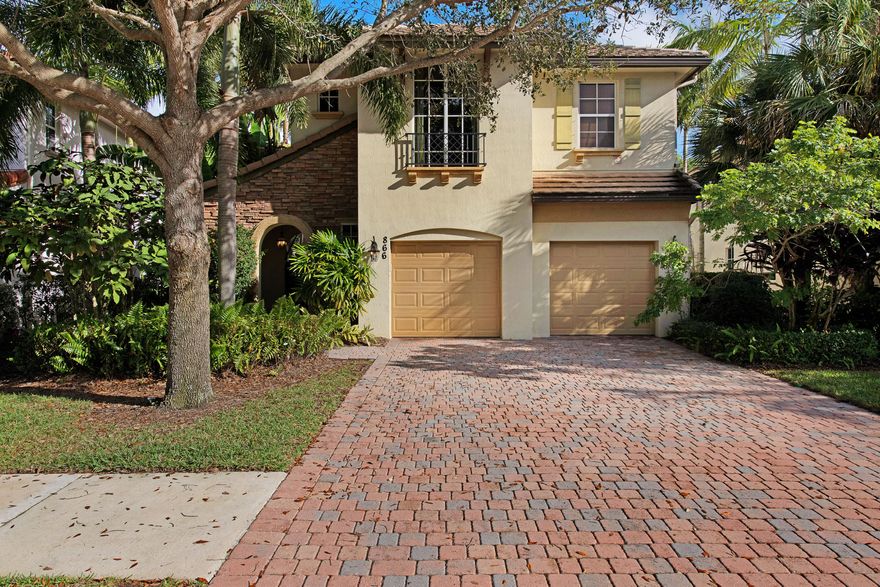 Quality built in 2005,Gated community
3 bedroom, 2.5 bath 2 car garage. East back yard exposure,brick paver drive and walkway,large circular foyer. First floor living area has 18x18 tile. Kitchen has wood cabinetry, granite counter tops,double stainless steel sink,GE wall oven, gas stove, GE refrigerator with outside ice and water dispenser, dishwasher and recessed lighting. Family room has ceiling fan, French doors leading to covered paver patio and back yard. Formal dining room with decorative lighting. Lanai and spacious back yard, 1st floor guest bath has tile , single  vanity with cultured marble counter tops. New wood laminate flooring  on stairway and in all 3 bedrooms,Second story loft. Private foyer leading to master bedroom. Master bedroom has oversized  walk in closet with built ins, ceiling fan, French doors to private  covered balcony with garden view. Master bath has double  vanity with make up area, sunken tub, separate glass enclosed shower, separate water closet and recessed lighting. Both guest bedrooms have ceiling fans with lighting. One has walk in closet, and one with a reach in closet. Second floor guest bath has single  vanity with cultured marble counter top. Second floor tiled laundry room with GE top load washer and GE front load dryer. Curtains and blinds throughout. 2 A/C units, water heater, roof,  all (2005),  Alarm system,Panel hurricane shutters. Sequoia model. Amenities include resort style clubhouse, pool, fitness center, tiki bar, play ground, spa and jacuzzi ,
Enjoy all  Evergrene has to offer with its close proximity to A-rated Palm Beach County schools, Clubhouse recreation like Basketball courts, Bocce Ball, Volleyball, Playgrounds, Pool facility, Pickelball Courts, state-of-the-art Fitness Center and more! Evergrene is conveniently nestled around great shopping, area theaters, fantastic restaurants and is less than five miles from area beaches.  So whether its a game of volleyball or a quick drive to some of the best golfing in South Florida, Evergrene is your home!