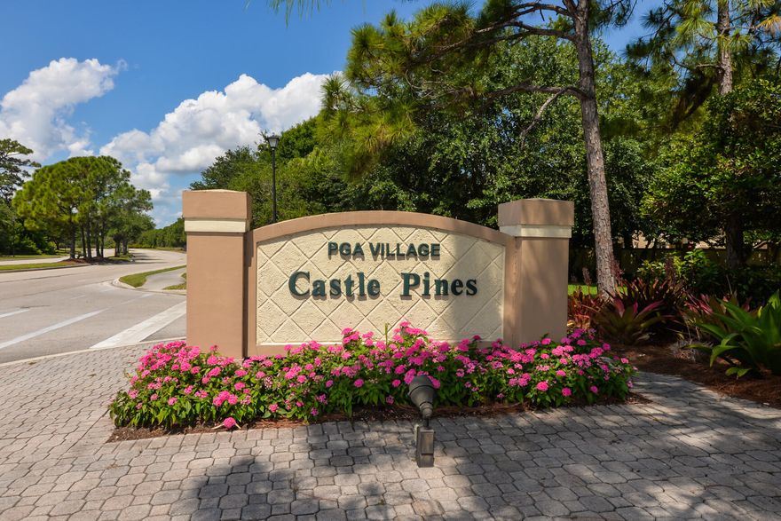 Welcome to Castle Pines at PGA Village. 2 BR/2.5BA condo offered partially furnished with immediate rental income as Side B is currently leased.This condo is perfect for full time residence or a seasonal getaway. Residents get to enjoy a resort style pool, clubhouse and worldclass PGA golf courses. Community is centrally located in the ST Lucie West area with access to shopping,restaurants and the I95.Do not miss the opportunity to own an income producing property while enjoying all the treasure coast has to offer.