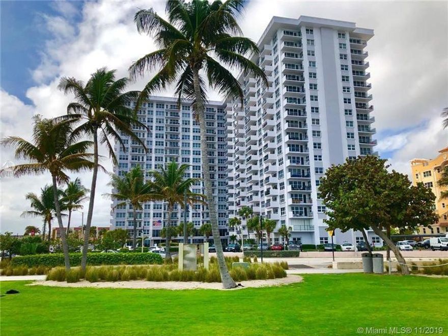 DESIRABLE LOCATION IN POPULAR POMPANO BEACH AND WALKING DISTANCE TO ATLANTIC PIER, BOASTING FAMOUS RESTAURANTS, NIGHT LIFE, CASUAL WALKING IN RESTAURANTS, PLAYGROUND AND SO MUCH MORE...PROPERTY IS JUST ACROSS THE STREET FROM THE BEACH ON A1A.UNIT HAS SPECTACULAR VIEW OF THE INTRACOASTAL AND CITY, WITH GORGEOUS SUNSETS*TILED, CLEAN, FURNISHED, LARGE EAT-IN KITCHEN, WALK-IN CLOSET, CLOSE TO THE ELEVATOR, AND LAUNDRY ROOM.THE BUILDING IS 24/7 GUARDED, RECENTLY RENOVATED, HAS COMPLETED THE 40-YEAR RECERTIFICATION AND SIRS, ROOF HAS BEEN CHANGED IN 2025* HAS FULL RESERVES*AMENITIES INCLUDE HEATED POOL, NEWLY RENOVATED EXERCISE ROOM FACING THE POOL, BBQ'S,TIKI HUTS  SAUNA,ETC...