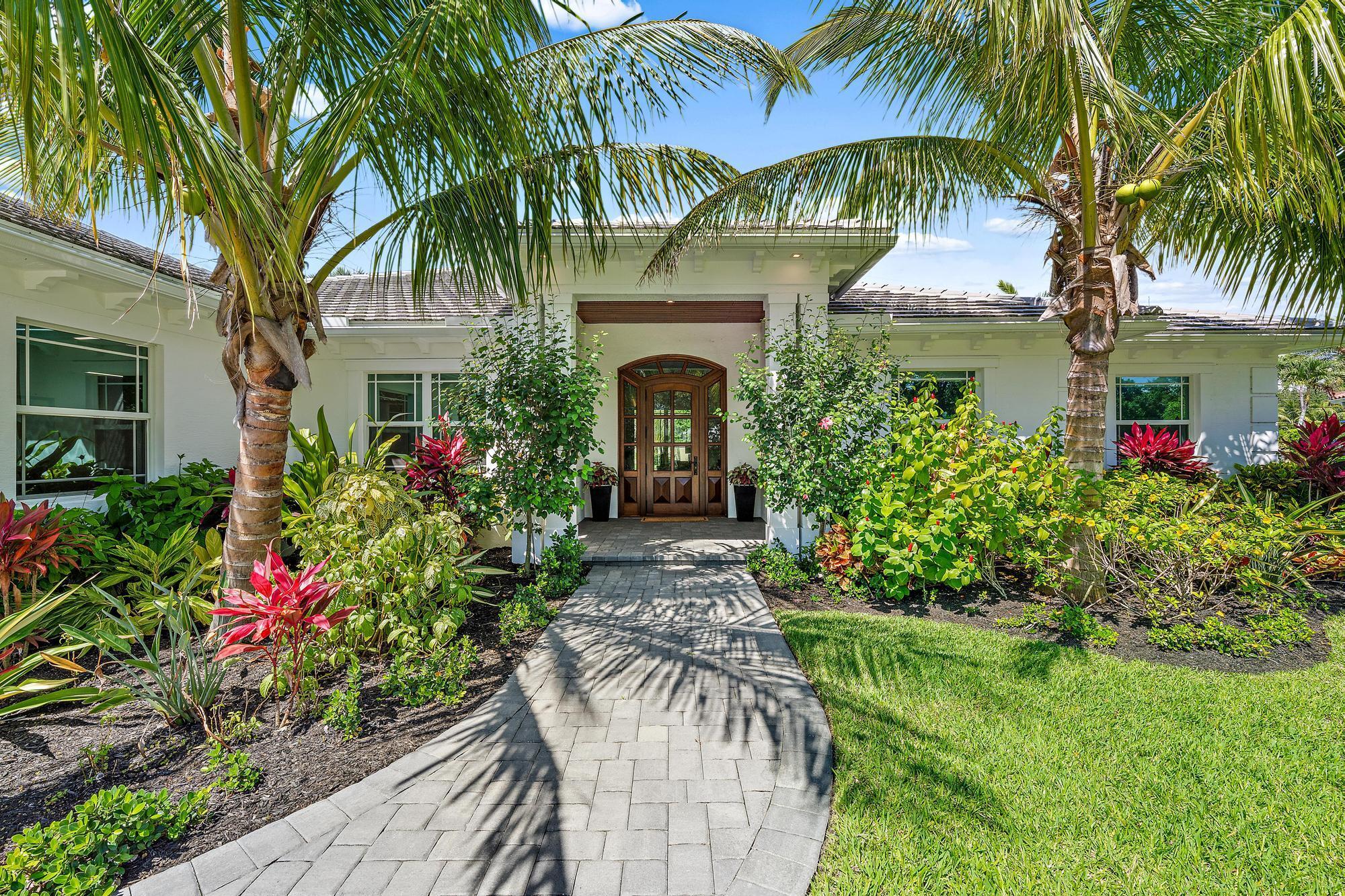 Welcome to 19993 Loxahatchee Pointe Drive. Completed in August of 2022 this beautifully appointed 4 bedroom, 3 full bath home is situated in the heart of Jupiter. Nestled on the shores of the Loxahatchee River, this location is convenient to all things Jupiter & Tequesta. A brand new pool complete with Spa & Sun-shelf was most recently added to an already wonderful outdoor space. This contemporary masterpiece employs a functional split floor plan centered around a large kitchen & great room. Large plank luxury vinyl flooring is utilized throughout the house providing a cohesive coastal design. A huge master retreat features large built out closets, as well as a luxurious spa inspired bathroom. The 3 guest bedrooms are ample in size and have potential to present as flexible space,