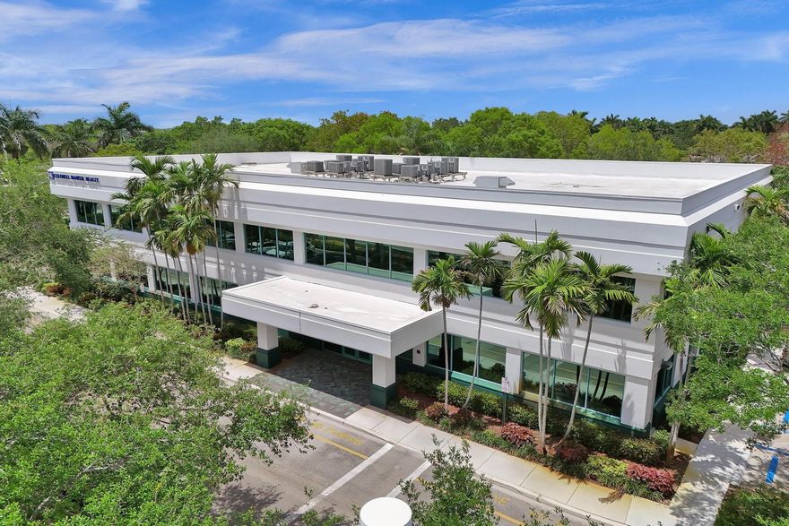 Exceptional corporate HQ for sale in Weston, Florida with building signage facing Weston Road! 18,319 sqft facility on 1.714 acres. First time to market in 24 years, don't miss this opportunity to secure a prominent building. Great opportunity to purchase and occupy ~50% w/ tenant cash flow offsetting expenses. 9,200 sqft renovated 2nd floor for an owner user: 20+ offices, 2 conference, multiple open pit areas, private lobby/landing off of the elevator, private kitchenette, and restrooms. First floor comprises 2 tenant. 2690 Weston Road is a free standing multi tenant office building located just off of Weston Road and Royal Palm Blvd. Built in 1999 and only 0.3 miles from I-75 the building offers easy access for clients and employees. Recently passed BSIP April 2025 no required repairs.