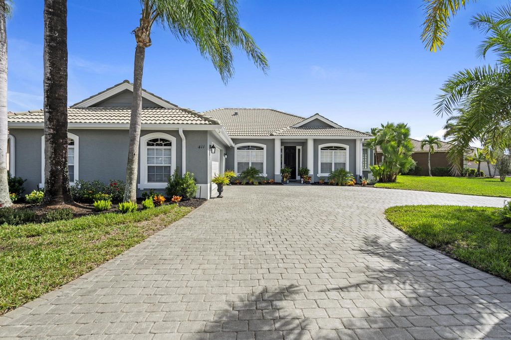 Photo of 411 NW Dover Court, Port Saint Lucie, FL 34983 (MLS # R11134365)