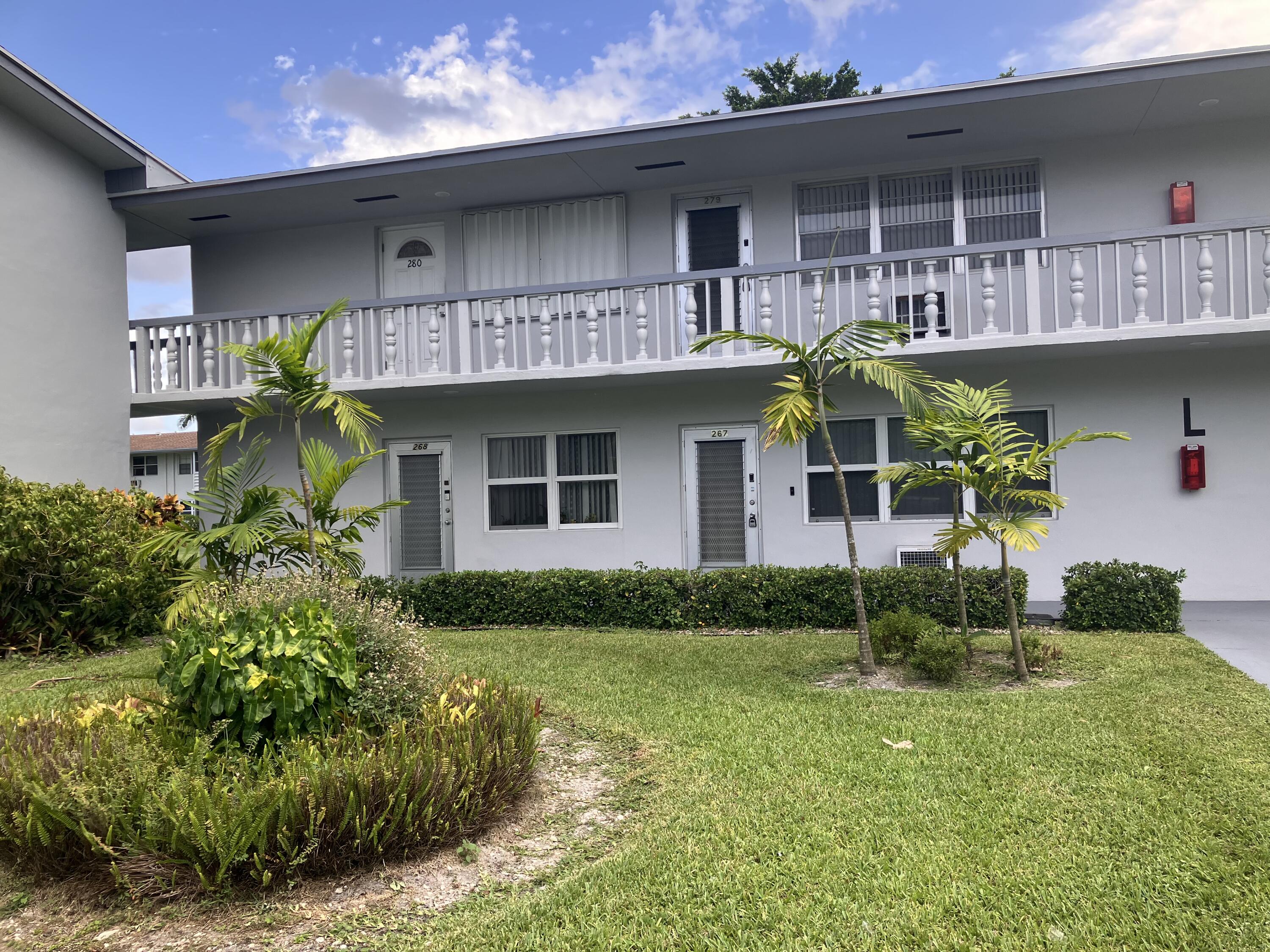 Great first floor 1 bedroom, 1.5 bath unit. Upgraded kitchen and bath. 2/window wall A/C units. Nice grey laminate plank floor. Quiet location, low road noise. Garden view from back screened patio. Looking for a long term renter. No Pets, Non-smoking.55 Plus community.