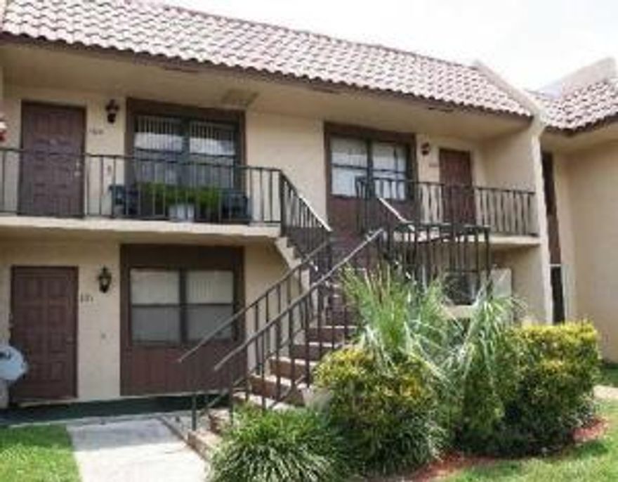 Fabulously located 2/2 Condo is bright and airy.  Forest Hills is walking distance to grocery stores and restaurants, near schools and just a short ride to beaches and entertainment.  The main living/dining area is large enough for a crowd and opens onto a covered balcony.  The kitchen, with recent appliances has a pass through to the main dining area at one end.  At the other end of the kitchen, there is a breakfast nook flanked by windows, perfect for morning coffee.  The master retreat, with his and hers closets, segues into a private bath.  The guest room is warm and welcoming. This condominium is served by county bus service to hospitals and the Mall, just 2 miles away.   Call for an appointment today!