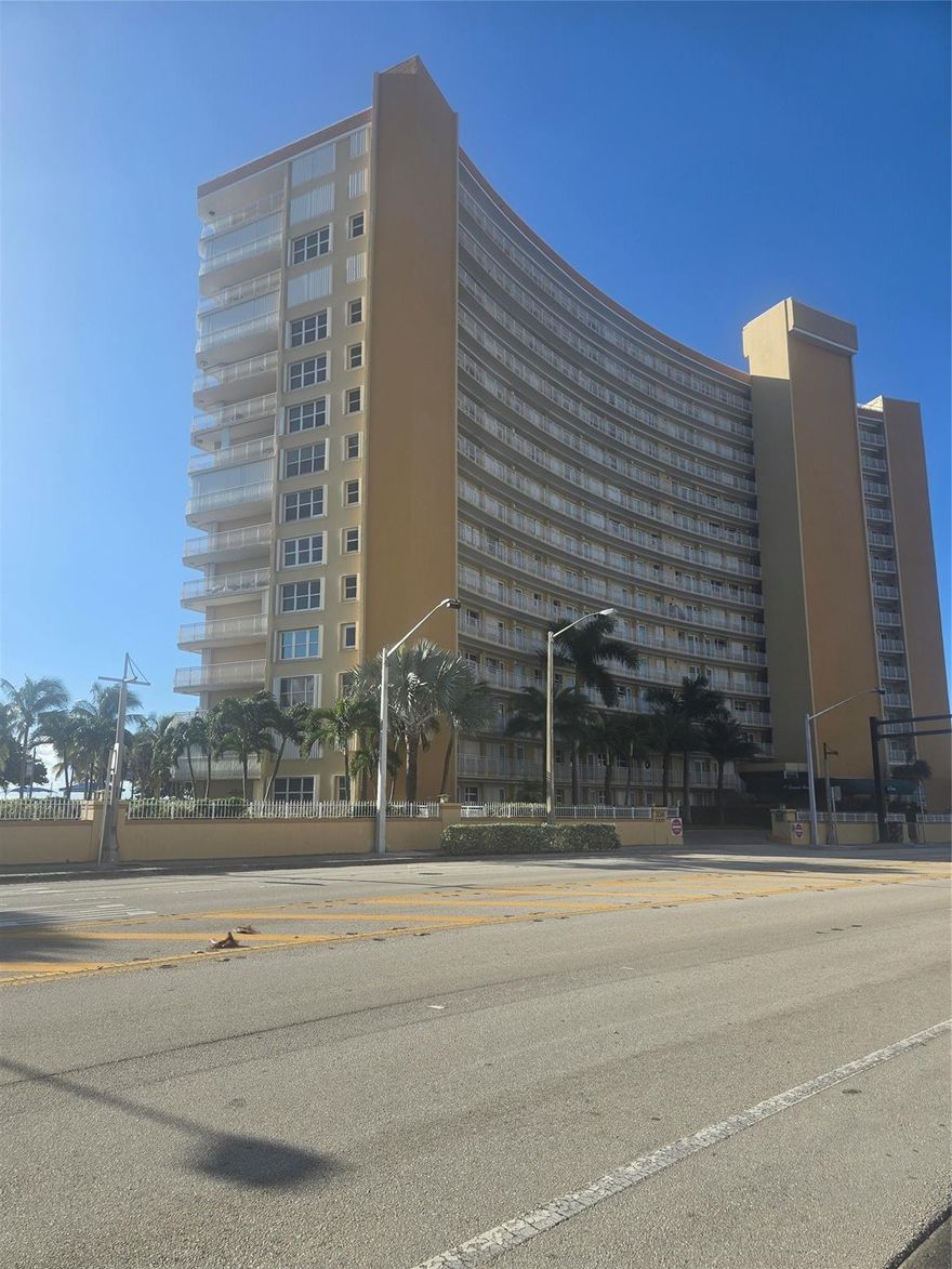 This unit has been completely updated.  Everything is brand new.   This luxury condo offers breathtaking ocean views.  Both bathrooms completely renovated with new vanities, mirrors, and modern faucets. The 2 spacious bedrooms provide ample closet space. Amenities include heated pool, gym, clubhouse, and BBQ area. Located directly on the sand. Steps from the new Pompano Beach Pier, shopping, and numerous oceanfront restaurants to choose from.
