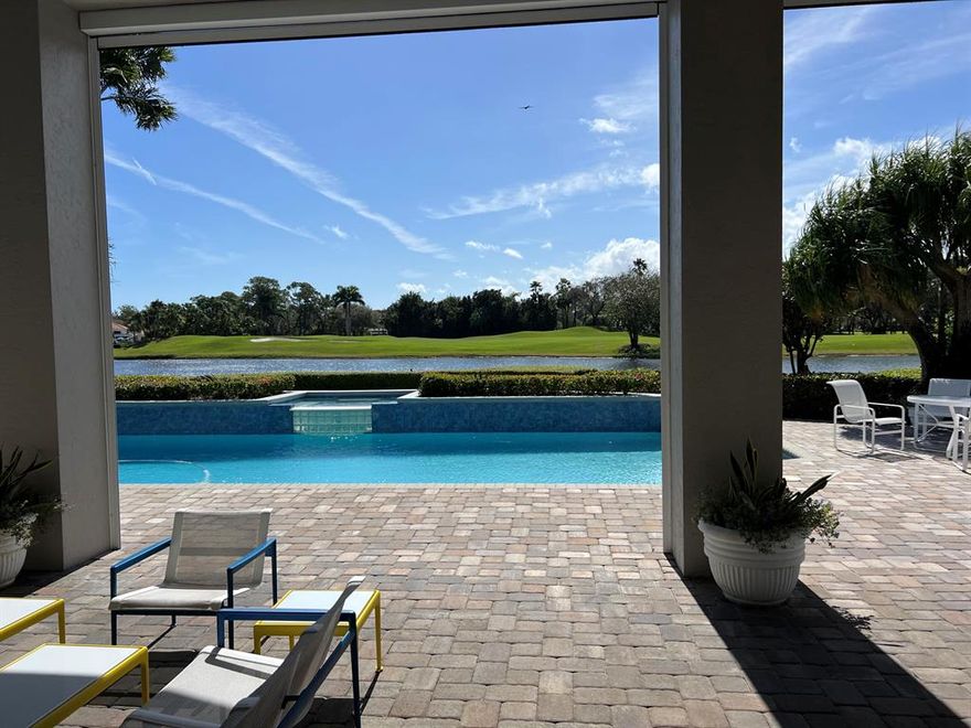 If you are looking for a renovated home with wide open lakefront views, soaring tray ceilings with light and bright sunshine all the time this is it! Recently renovated 4 bedroom, 5.1 bath custom home with office. Motorized blinds, automated screened in porch and impact windows. New cabana bath. Live like a King/ Queen in Frenchman's Creek Beach & Country Club where there are 36 holes of golf, concierge services and a full-service beach club. Call me for an in-person or virtual tour.