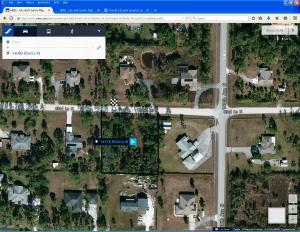 Great location high and dry with beautiful homes around.