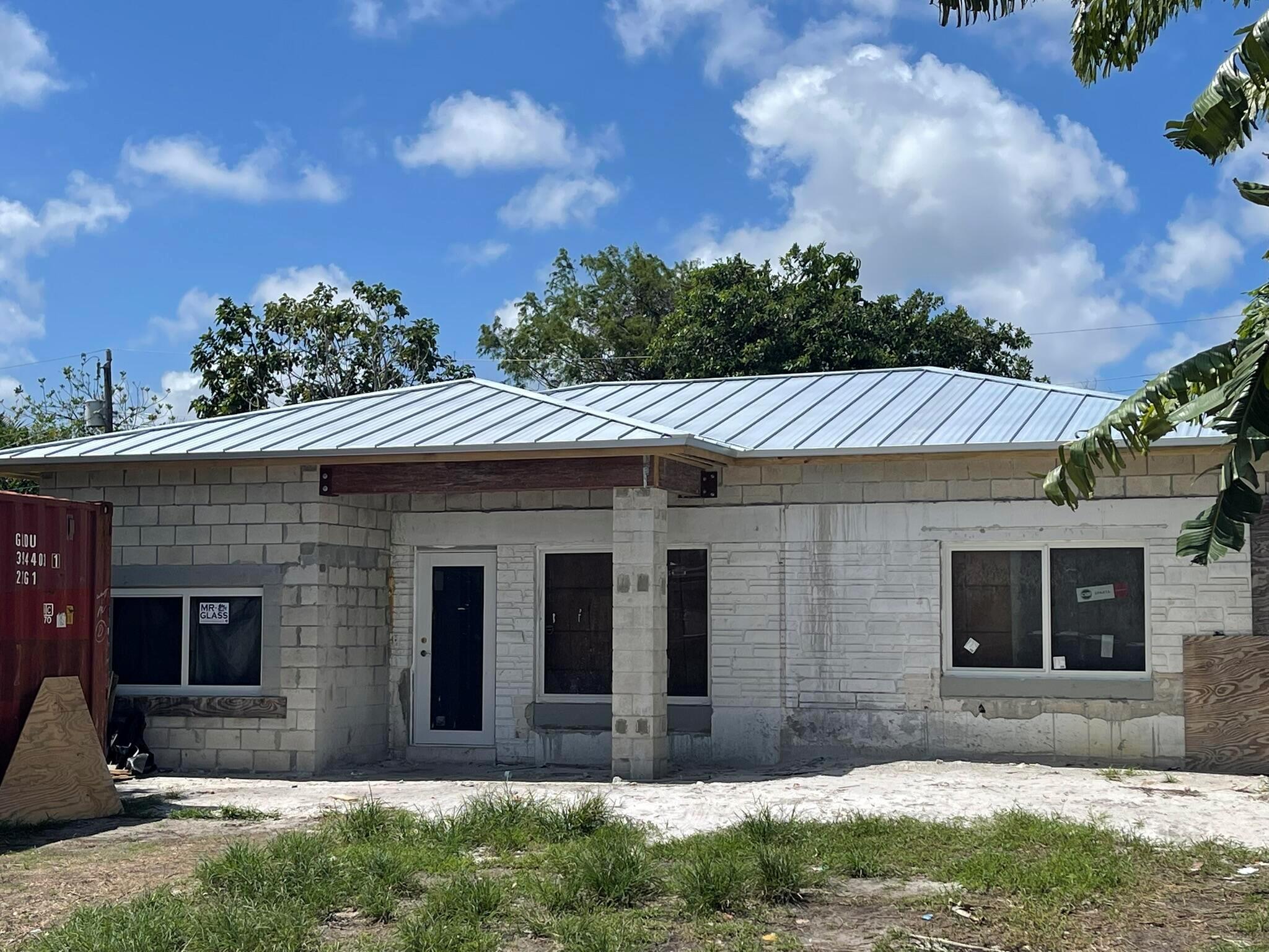 INVESTOR SPECIAL! MOTIVATED SELLER! House in popular North Andrews Gardens. House is ''Newer Construction'' as it was dropped ''Down to the Concrete'', and then added foundation, walls, then raised the walls, and filled with concrete/rebar. ENTIRE roof replaced, all underground plumbing replaced, carport and Florida room enclosed and raised (House is now a 3/2, city records show old 2/1). Impact windows. All work done with Existing Active Permits and multiple inspections already complete. Construction supplies included. Existing contractors ready to continue the work and finish within 3 months. All engineering plans and permits are included. Just buy the house, and let the work go to completion. Minutes to the Beach, Wilton Manors, Oakland Park Arts District, great rental potential.