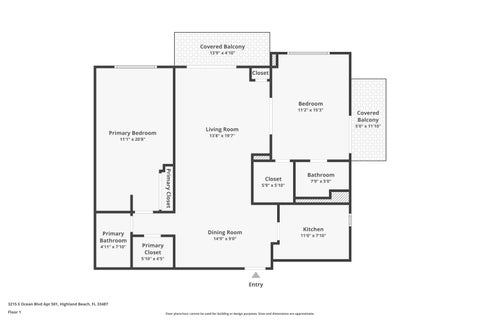 Tiny photo for 3215 S Ocean Boulevard #501, Highland Beach, FL 33487 (MLS # B26081040)