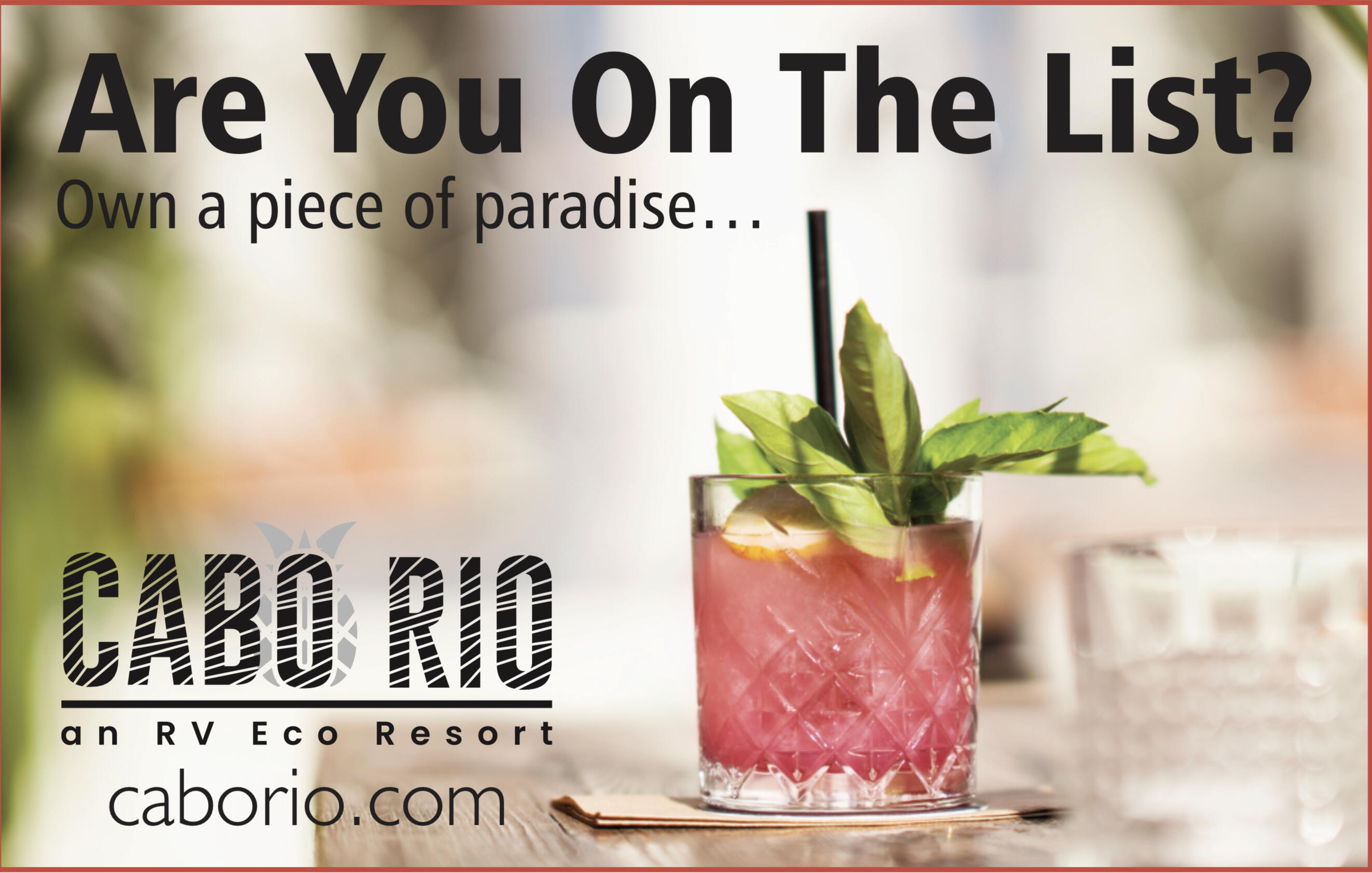 Cabo Rio, RV Resort - Land