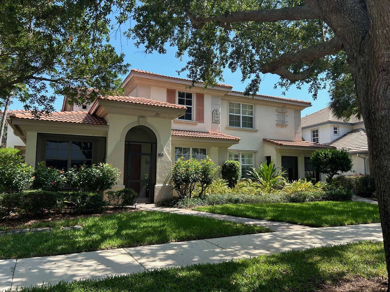 Unfurnished annual rental available 8/8/25 in highly desirable Evergrene. Amenities include: Heated Resort style pool & hot tub, Tiki Bar, Clubhouse, Fitness Facility. Bocce Ball, Pickleball, Basketball, Water Park, Putting Green. This is a 2nd floor walk up with a one car garage. Plank Laminate & Tile throughout. Tranquil lake with serene water views across the street. Lush tropical landscaping with tree lined streets - perfect for strolls thoughout the community. Located in the heart of Palm Beach Gardens - just minutes to Beaches, Parks, world class Shopping & Dining.