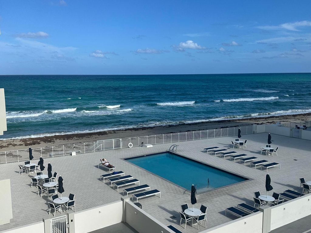 Photo of 4505 S Ocean Boulevard #303, Highland Beach, FL 33487 (MLS # B26015509)