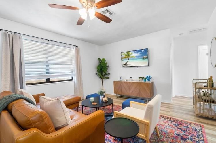 Welcome to sunny South Florida living! Whether you're a first-time homebuyer or searching for the perfect investment property, this beautifully maintained residence checks all the boxes. Featuring a private pool and thoughtfully updated throughout, this home blends comfort, style, and convenience—just minutes from Wilton Manors, Las Olas Blvd, and the beach.
Find modern upgrades including stainless steel appliances, a smart LG washer and dryer, and a custom-built closet in the spacious primary suite. Outside, enjoy a fully fenced yard with a solar-powered privacy gate, a covered carport, and vibrant tropical landscaping.
Currently operating as a successful short-term rental, this property offers exceptional potential in one of South Florida’s most desirable locations.