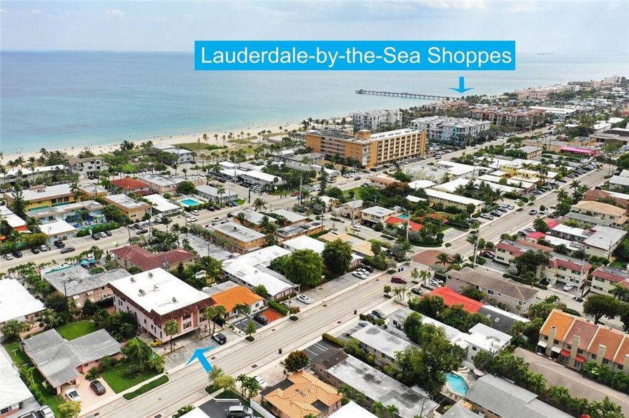 Absolutely gorgeous completely upgraded apartment in the heart of Lauderdale by the Sea! Located only 3 blocks from the ocean, white sand beaches, restaurants and entertainment, this beautiful apartment is completely turnkey. The unit boasts brand new open kitchen with designer-selected quartz tops, remodeled bathrooms, high-end white tile flooring throughout, fully size washer and dryer, walk in closets, relaxing private porch, impact windows and tons of natural light! Super convenient location with easy walk to the beach, Publix, shops and the popular bars and restaurants of Lauderdale by the Sea! Live like you are on vacation year round! Sorry, no pets, motorcycles or pickup trucks allowed.