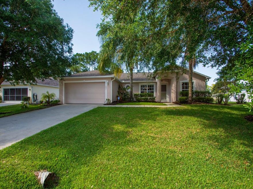Pride of ownership in this extremely well maintained home with an excellent location! Light & bright 3/2/2 w/ an open concept. Updates include a 2018 roof, flooring & marvelous exterior landscaping. Tie in a nice screened patio overlooking the backyard and you have yourself a keeper! Close to schools, restaurants, & the new Space Coast Town Center! Call today to schedule your private showing!