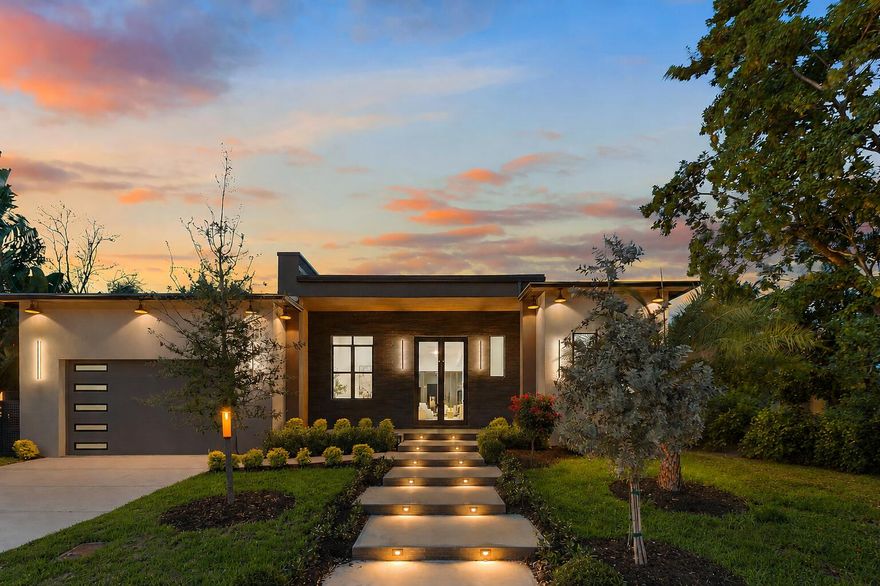 Brand New 2026 Construction in Rio Vista on +/-9,400 SF lot. Extra large lot gives a superior 1-story build with soaring 14 Ft. ceilings. 3,200 SF under Air - 4 bedrooms (all ensuite baths) 4.5 bathrooms PLUS a large office/study. 2 car garage and the backyard facing north soak in the hot tub or swim in the pool overlooking gorgeous views of downtown Fort Lauderdale. The backyard also boasts over 500 SQFT of covered outdoor living. Rio Vista is one of Fort Lauderdale's premiere neighborhoods with mature oak trees & central to everything you'd need to enjoy Fort Lauderdale. Walking distance to downtown Fort Lauderdale and Las Olas nightlife, restaurants and shopping. 2.5 miles to Fort Lauderdale Beach, 15 minutes to Fort Lauderdale International Airport.