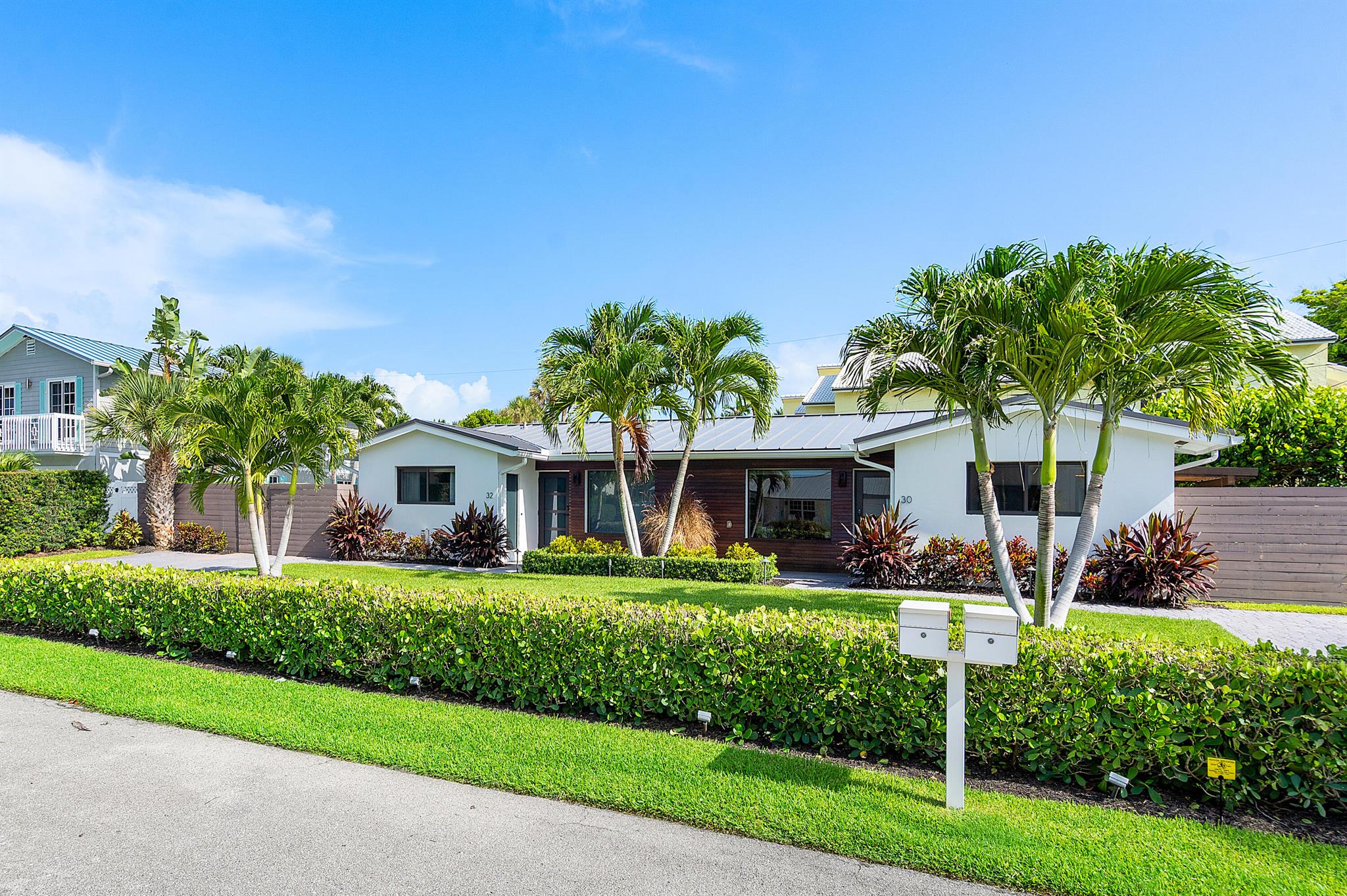 Ocean Ridge's most private and peaceful streets is now offering your beach oasis. This beautifully renovated pool home duplex with private BEACH is available for you to call home. Each unit is fully renovated, furnished and totally up to date. 2 Bedrooms and 2 bathrooms gives you ample space as well as the close proximity to Delray Beach, Gulf Stream, West Palm and Palm Beach. This is something you do not want to miss out on! This entire duplex is also for sale - please enquire. Schedule your showing today.