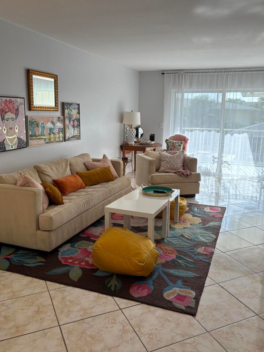 Move right in to this charming THREE bedroom condominium, in the heart of North Palm Beach! Easily access Northlake and PGA corridors, shops and restaurants, NPB parks, and of course, the beach! This home comes fully furnished, or can be emptied before closing. The balcony extends from the living room and overlooks the pool, while two assigned parking spaces make coming and going easy. Need to dock a boat? Ocean access awaits! Slips are available for rent or purchase out back, right on the Earman River. Come see this lovely, bright, inviting home, which lives much more like a single family residence than a condo!