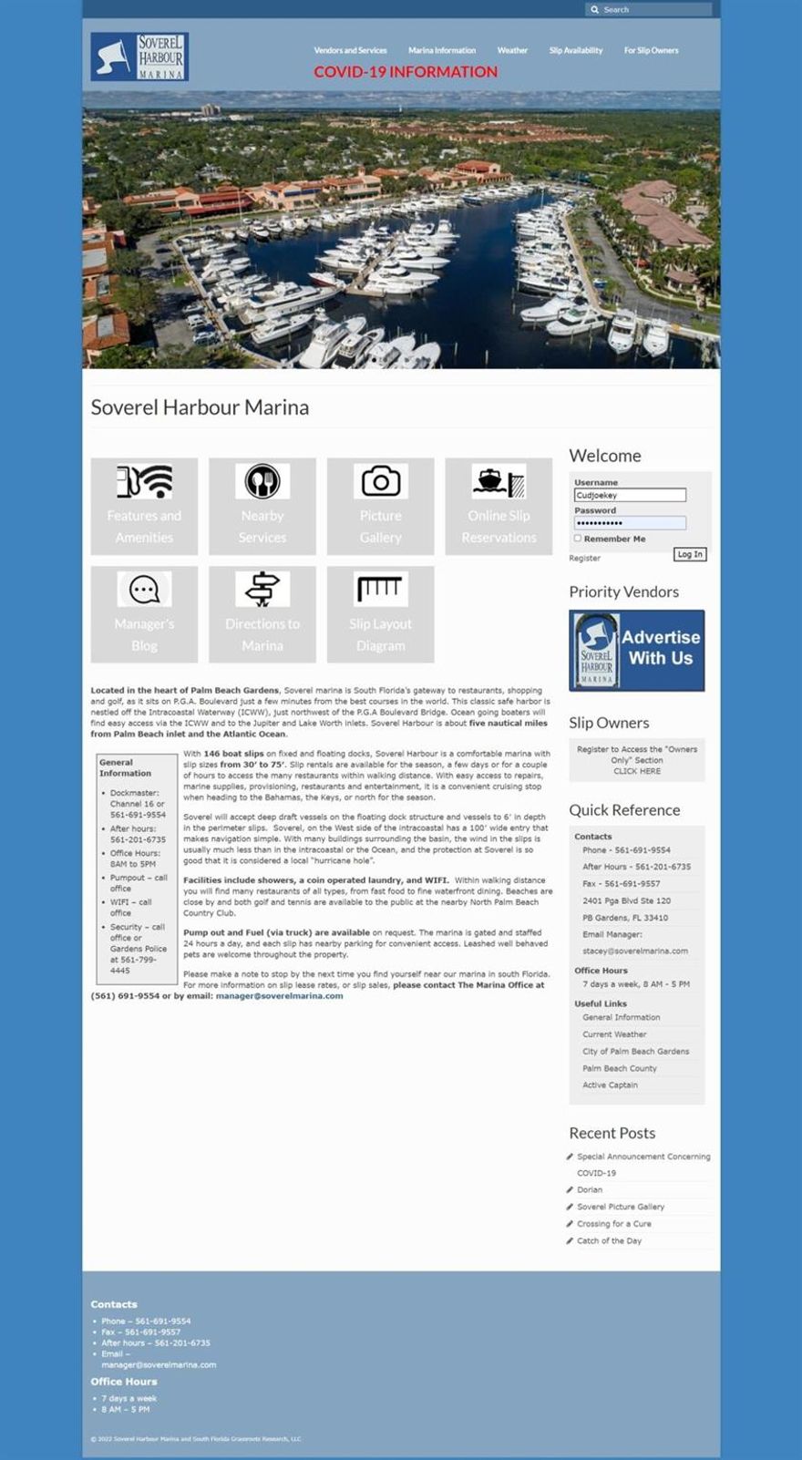 Slip R04 in Soverel Harbor Marina, available NOW with UTILITIES INCLUDED for Annual or Seasonal Rental,,,,Monthly Annual is $3595 per month, which includes ELECTRIC, WATER, WIFI.....Monthly Seasonal is $4800 per month, which includes all of the above.Conveniently located in a Hurricane Hole, behind Carmines Market, you do not have to vacate in the event of a Hurricane.Close to all, no fixed bridges to inlet located 5 nautical miles from slip.This is a 65 foot slip, entire boat, swim platform, bow pulpit, etc must fit within slip....Certificate of insurance required, first month last month and $1000 security deposit for Marina required. Also boat must be approved by Marina Board....