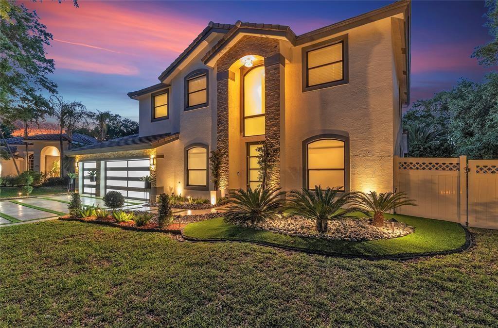 Experience refined living in this elegant 4BR/3.5BA two-story estate on the most coveted lot in Maplewood. Meticulously upgraded, this home features a new custom-designed pool, brand-new roof, full hurricane-impact windows and doors, a striking custom paver driveway, and lush professional landscaping. Inside, enjoy soaring ceilings, designer finishes, a gourmet chef’s kitchen, spa-inspired bathrooms, and a spacious open floor plan ideal for entertaining. The luxurious primary suite offers a serene retreat with a spa bath and walk-in closet. A true showplace with too many custom features to list—crafted for those who demand style, comfort, and sophistication. A must-see!