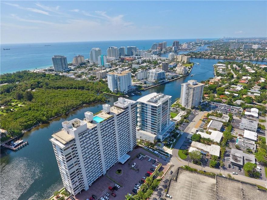 Breathtaking direct Intracoastal location offers sweeping views all the way to the ocean! Watch the boats all day and catch the view of downtown Fort Lauderdale from your bedrooms. Beautifully renovated open kitchen boasts an island, room for a kitchen table, granite counters, stainless steel appliances all with stunning views of the water. On the Intracoastal just a block from Galleria Mall and a short walk over the Sunrise Blvd Bridge to the beach, this condo has the perfect location. Tastefully decorated in pastel colors and Key West style furnishings, this condo exudes charm and warmth. The Corinthian is located on a quiet side street a short distance from all the best things Fort Lauderdale has to offer. Breathtaking direct Intracoastal location offers sweeping views all the way to the ocean! Watch the boats all day and catch the view of downtown Fort Lauderdale from your bedrooms. Beautifully renovated open kitchen boasts an island, room for a kitchen table, granite counters, stainless steel appliances all with stunning views of the water. Ideally located a block from Galleria mall and a short walk over the Sunrise Blvd Bridge to the beach, this condo has the perfect location. Tastefully decorated in pastel colors and Key West style furnishings, this condo will win you over. The Corinthian is located on a quiet side street a short distance from all the best things Fort Lauderdale has to offer.