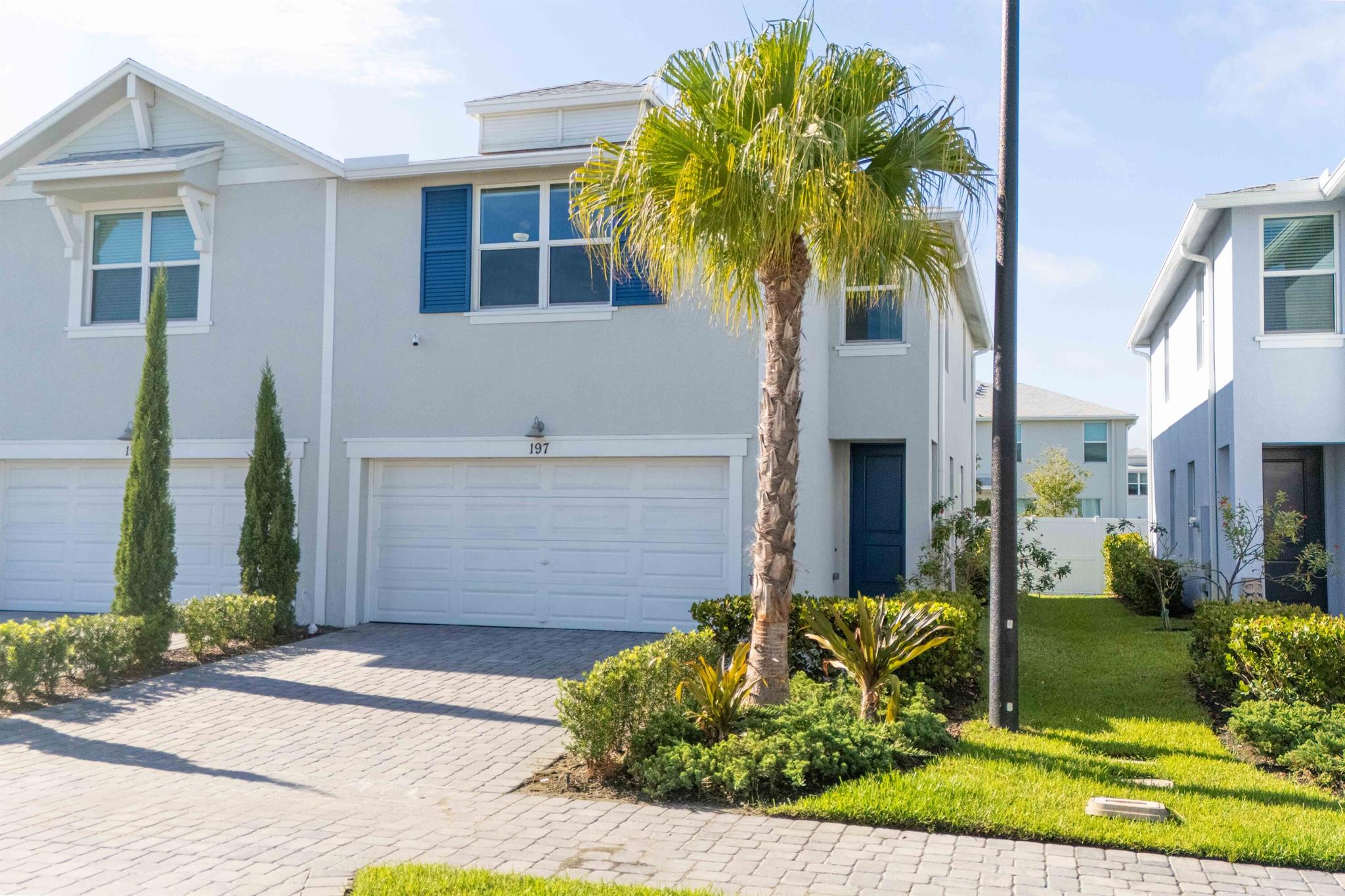Beautiful Townhome in Osprey PreserveWelcome to this stunning 3 bedroom, 2.5 bathroom townhome, built in 2022 and loaded with thoughtful upgrades. Located in the desirable gated community of Osprey Preserve, this home offers modern style, functionality, and comfort.Enjoy the open-concept living space with a bright kitchen, spacious dining and living areas, and a private extended paver patio perfect for entertaining or relaxing outdoors. The full-size garage screen with walk-through door allows you to enjoy your garage year-round without worrying about bugs, while the heavy-duty hanging garage shelves add valuable storage and organization.Upstairs, you'll find three generously sized bedrooms including a primary suite with walk-in closet and spa-like bathroom.