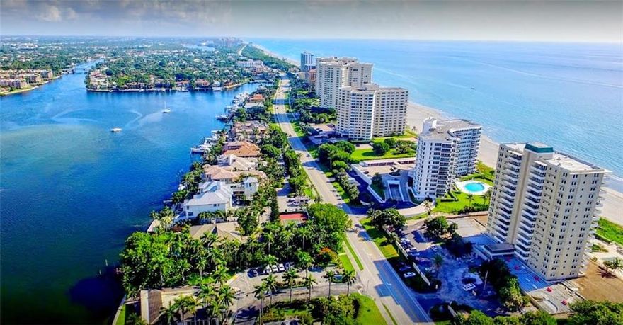 Ocean and Intracoastal views to die for with a huge covered terrace. All impact glass. Spectacular views of the ocean w panoramic sites of Lake Boca. Completely renovated unit with top of the line finishes. A must see, with tasteful updates to the the kitchen, baths, flooring, ceilings and lighting. Truly a turn key unit with a high floor southeast location. Chalfonte itself has been masterfully redesigned with modern appointments. Easy to show.BOAT DOCK SPACE available to unit owners !