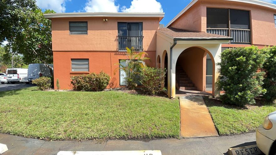 **Water & Cable Included! This spacious 2nd floor, 1 bedroom + den and 1 bath condo features 800 sq. ft. of comfortable living space and is located in the lovely community of Villa Valencia. Enjoy the privacy of a top floor unit with no one living above you! The updated kitchen features newer cherry cabinets, granite countertops, and stainless steel appliances, opening to a large living room with ceiling fan, dining area, and a balcony for relaxing or entertaining. Villa Valencia provides excellent amenities, including a community pool, hot tub, BBQ area, and convenient on site laundry facilities. Centrally located near Boca Raton Golf Club, Mizner Park, Publix, and with easy access to I-95, this condo combines comfort, convenience, and lifestyle in one great Boca Raton location.