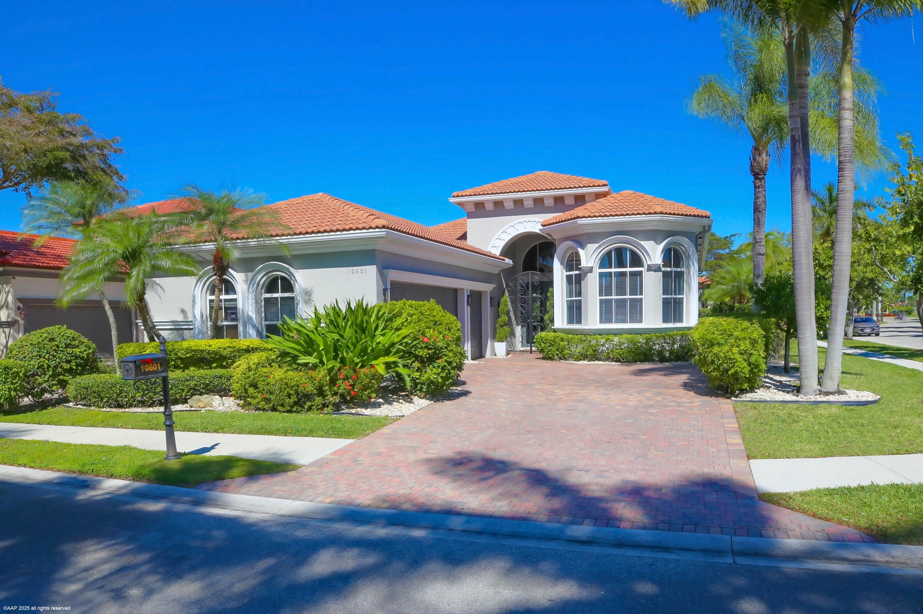 IMMEDIATE PREMIER GOLF MEMBERSHIP AVAILABLE, otherwise it's WAIT LIST ONLY. The opportunity you have been waiting for to live in IBIS is here. It even gets better because this home is located in the sought after community of VILLAGIO. Homes just do not come on the market often in Villagio. The new renovations are stunning including New Roof and Gutters all installed in 2025. Enjoy 3 Bed, 3 Baths, eat in kitchen, Large Gathering Room, Formal Dining Room plus study. If you have been holding out for a home that will offer you All New Baths, New Flooring throughout, New Pool Deck (Travertine) New Patio Enclosure, cabinetry in garage along with new Resurfaced pool & spa + ''LOCATION'' you can stop here. This Private Oasis will offer you everything along with the ability to walk to the club.