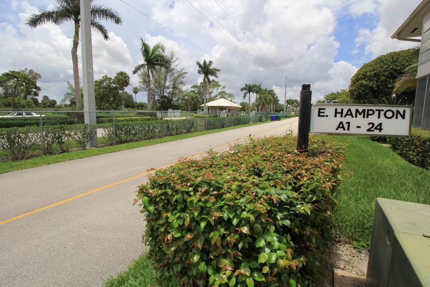 Excellent opprotunity to own a 1/1 first floor condo just steps from the east gate of the premmier over-55 community of Century Village. Unit needs TLC. A little elbow grease and updates and you can have your own little oasis in paradise! Century Village West Palm Beach is an age restricted (+55 yrs) active adult community with 24 hour security and manned gated entrances. Century Village is situated on 29 acres just East of Florida's Turnpike with its two secure gates, one located on Okeechobee Blvd. and East Drive, and another on Haverhill Road and Century Blvd. The Village boasts 7,854 units in 356 buildings with 309 associations (corporations). There is no master association which is unique in the state of Florida. Rather, the United Civic Organization (UCO) acts as an advisory group to the associations which send delegates to UCO meetings. The community newspaper is the UCO Reporter which is operated by the UCO Board. The clubhouse is not owned by the associations, but by Beneson Capital Partners in New York, and is managed by WPRF, Inc. The Clubhouse features amenities such as; barber, beauty parlor, fitness center, library, card and activity rooms, as well as an indoor pool. The newly remodeled 1209-seat theater hosts current run movies and live entertainment. Free private bus transportation within the village as well as frequent trips to shopping venues and other activities outside of the village. There are fifteen pools ensuring everyone has the possibility of living within walking distance to a pool. Other activities include billiards, tennis, shuffleboard, sailing, biking, canoeing or just riding around in your golf cart. There is even an on-site drug store, limited medical services and free ambulatory services. Century Village is close to the Palm Beach International Airport, Florida's Turnpike, I-95, the Intracoastal waterway, and our pristine world famous beaches. Also close to City Place, our downtown entertainment, dining ,and shopping hot-spot. The restoration of the clubhouse (which was damaged by Hurricane Frances) took many months and approximately 6 million dollars to complete. Most impressive is that this renovation required no special assessments to the members. The building is now complete and boasts a magnificent theater offering live shows by well-known entertainers and current run movies. There is a large party room with a large dance floor and stage, card room, meeting rooms, hobby and craft rooms, billiard room, sewing room, music room, two exterior swimming pools and one indoor heated saltwater swimming pool, as well as shuffleboard, handball, bocce and racquet ball courts. This beautiful new building was completely remodeled, upgraded and rebuilt to current code, including impact windows so there is no need for hurricane shutters on the building. In addition to the clubhouse there is a large fitness center in the Hastings section of the Village that has free weights, exercise classes, various exercise machines, a resistance pool and a regular swimming pool where water aerobics are offered. Throughout the Village there are a number of satellite pools, tennis courts and the courtesy bus system which takes residents throughout the Village as well as to nearby stores, malls, restaurants, houses of worship and various excursions. While there are no restaurants in the Village there is a Walgreen's Drug Store, a hair salon and a doctor's office