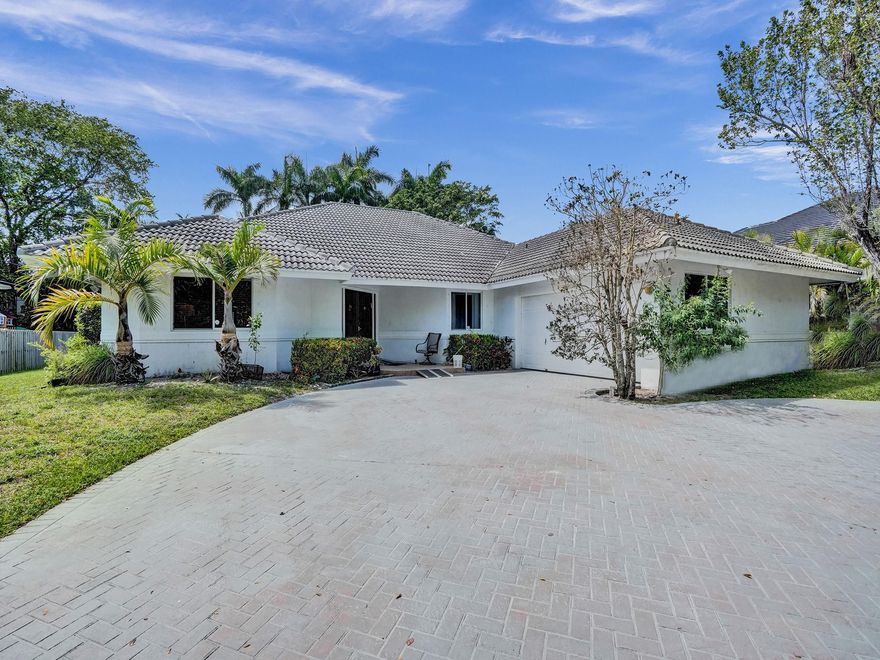 Unique Opportunity to Live on a Cul De Sac Street and You Can Have a Safe Place for Your Family To Play Without the Worry of Busy Traffic. Spacious Four Bedroom Three and Half Bath Pool Home Features Large Living Areas, Kosher Kitchen Features Double Sinks Numerous Cabinetry and Granite Countertops. Volume Ceilings Add to the Desirability of This Great Home, The Garage is Presently Used as Two Rooms but Can Be Returned to a Two Car Garage if Desired. The Lot is Oversized, and the Pool is Screened in For Your Enjoyment. Located VERY Near Houses of Worship, Schools, Shopping I95 and Fll airport. the Hard Rock Hotel and a Close Drive to Beautiful Hollywood Beach.