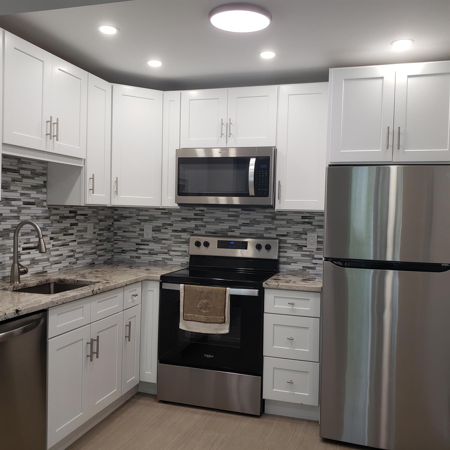 : 55+Amaizing Active community. BRING YOUR PICKIEST CLIENT! New! Impact windows and doors, all electric, including the Box. You must tell your agent to bring you by before this SPARKLING, unique condo unit is gone... Beautiful, bright kitchen with silent closing drawers and doors. NO EXPENCE WAS SPARED ON QUALITY! IT TAKES ONLY ONE SHOWING TO THE RIGHT NEW AND CLEAN AND QUALITY LOVING PERSON. Smooth walls and ceilings with carefully chosen paint color to enhance your favorite decor. Attention to every detail! I know, you'll want to rent this one. Situated on a TRUE Corner, lots of natural light and privacy. Are you going to be the lucky one? I have seen a lot of remodeling. When it comes to quality, this unit far exceeds expectations. Amazing Amenities This is Paradise
