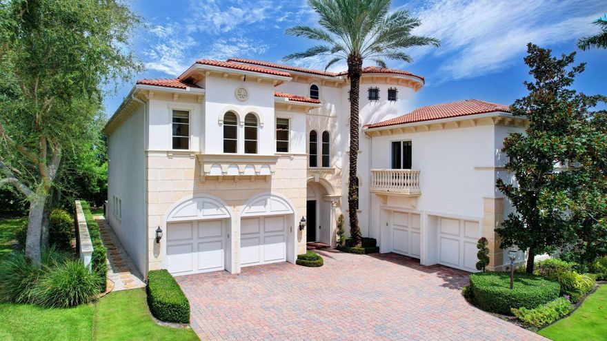Originally built as the developer model, this 3-story estate offers 7,878 sq ft under air at approx $450 per sq ft, making it the lowest priced home in Boca Raton over 4,000 sq ft on a price-per-square-foot basis. Featuring 4 bedroom suites plus den, club room, and a private office/sitting room within the primary suite, with six full and one half baths. Highlights include a private movie theater, billiards/game room with full bar, chef’s kitchen, elevator, existing pool scheduled for resurfacing with new tile, full-house generator, and four-car garage with lift capability. Designer finishes, marble baths, natural gas, impact windows and doors, and Control4 smart home system throughout. Azura is a 24-hour manned gated community with clubhouse, fitness center, tennis, and resort-style pool.