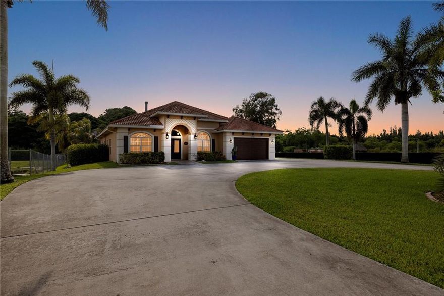 ***THIS IS THE PERFECT COMPOUND AND SET-UP FOR OPERATING A BUSINESS FROM HOME OR THOSE NEEDING EXTRA STORAGE AND SPACE!!!*** TUCKED AWAY WITH EASY ACCESS TO US-27, THIS 2.42 ACRES WILL NOT DISAPPOINT. THREE STRUCTURES TOTALING 7,006 SQFT. THE MAIN HOUSE TOTALS 3,696 SQFT, UNDER AIR 2,520 SQFT, CONSISTS OF 4 BEDROOMS, 3 FULL BATHS, 2 CAR GARAGE & A BRAND-NEW KITCHEN. LOCATED TO THE REAR IS A DETACHED 988 SQFT GARAGE/BUILDING…AND TO THE SOUTH IS A FREESTANDING 2,322 SQFT BUILDING WITH LOFT BUILT IN 2021, IT INCLUDES 2 OFFICES, KITCHENETTE, BATHROOM AND OPEN WAREHOUSE STORAGE. EXTRA HIGH CEILINGS FOR THE MOTORHOME, CAMPER, BOAT, EQUIPMENT, ETC. THE PROPERTY IS FENCED AND GATED WITH 3 ELECTRIC SLIDING GATES AND A PRIVACY HEDGE. LARGE PATIO WITH HEATED/SALT POOL. 22KW GENERATOR W/1000-GAL TANK.