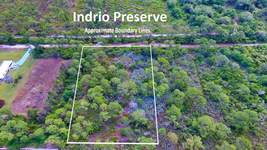 This 1.15 acre lot is a beautiful place to build your dream home. There are estate homes in this quiet neighborhood north of Indrio Rd. On the property are multiple oaks and pine. The lot is 30 ft. from the Indrio Preserve.