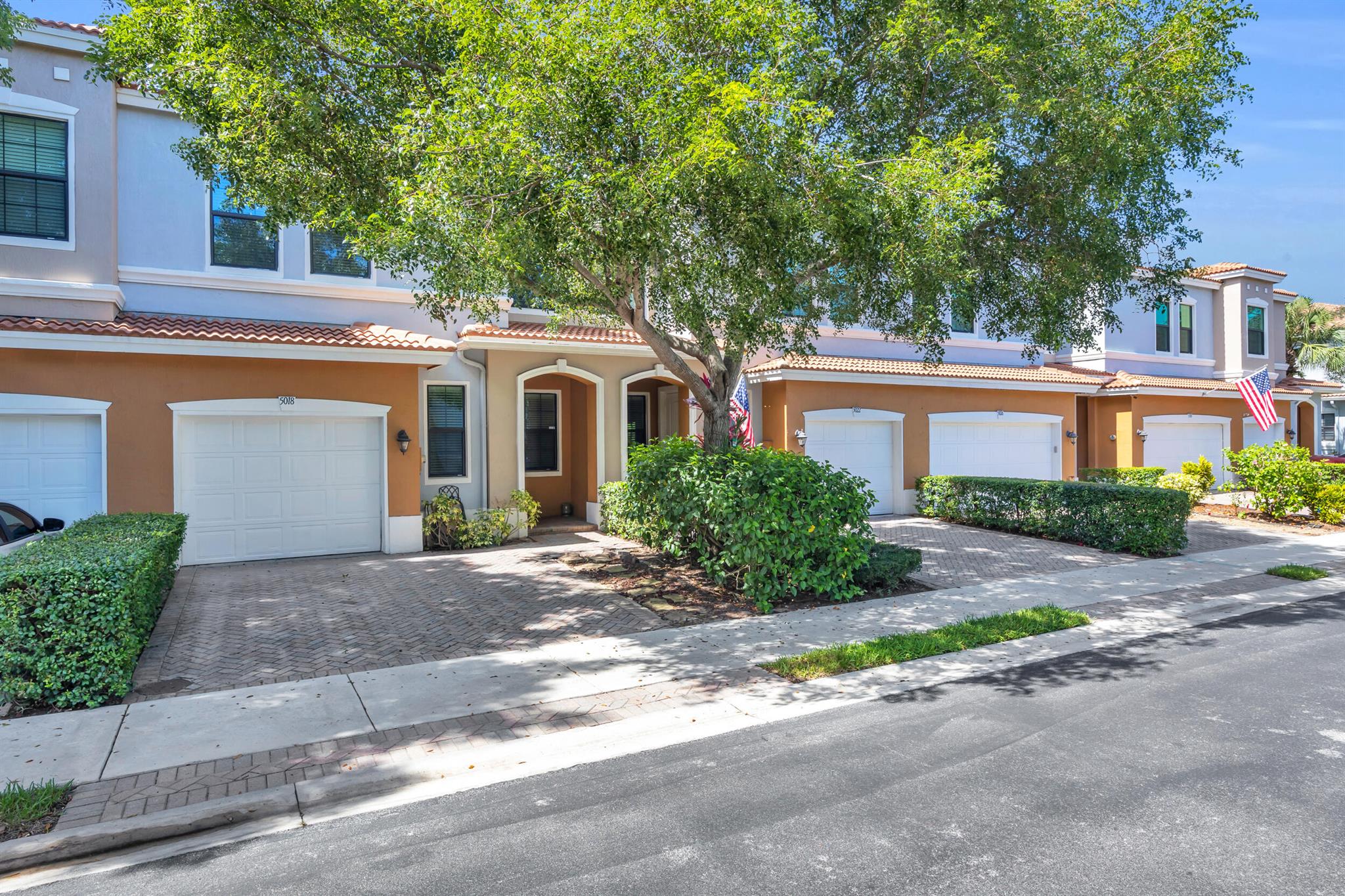 Welcome home to Gramercy Square in desirable Delray Beach. Located just a short drive to all the action on Atlantic and the beach along scenic A1A, this 3-bedroom townhome is the one you've been waiting for. Light, bright, and airy, this home offers a peaceful water view and private patio. Kitchen opens to the dining and living area. Upstairs you will find a spacious owner's suite with a sitting area, double sinks, and a separate tub. Owners will enjoy the convenience of the garage and peace of mind with full hurricane impact windows and doors. Your reasonable HOA fee includes major items such as exterior insurance, roof maintenance, lawn care, cable and internet. Gramercy Square is pet-friendly and offers residents a pool, playground, sidewalks, and a gym.