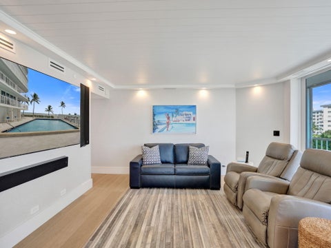 Tiny photo for 3211 S OCEAN Boulevard #402, Highland Beach, FL 33487 (MLS # B26089526)
